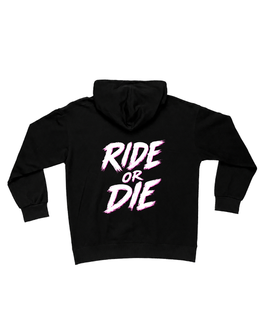 Lightweight RideOrDie Black Hoodie