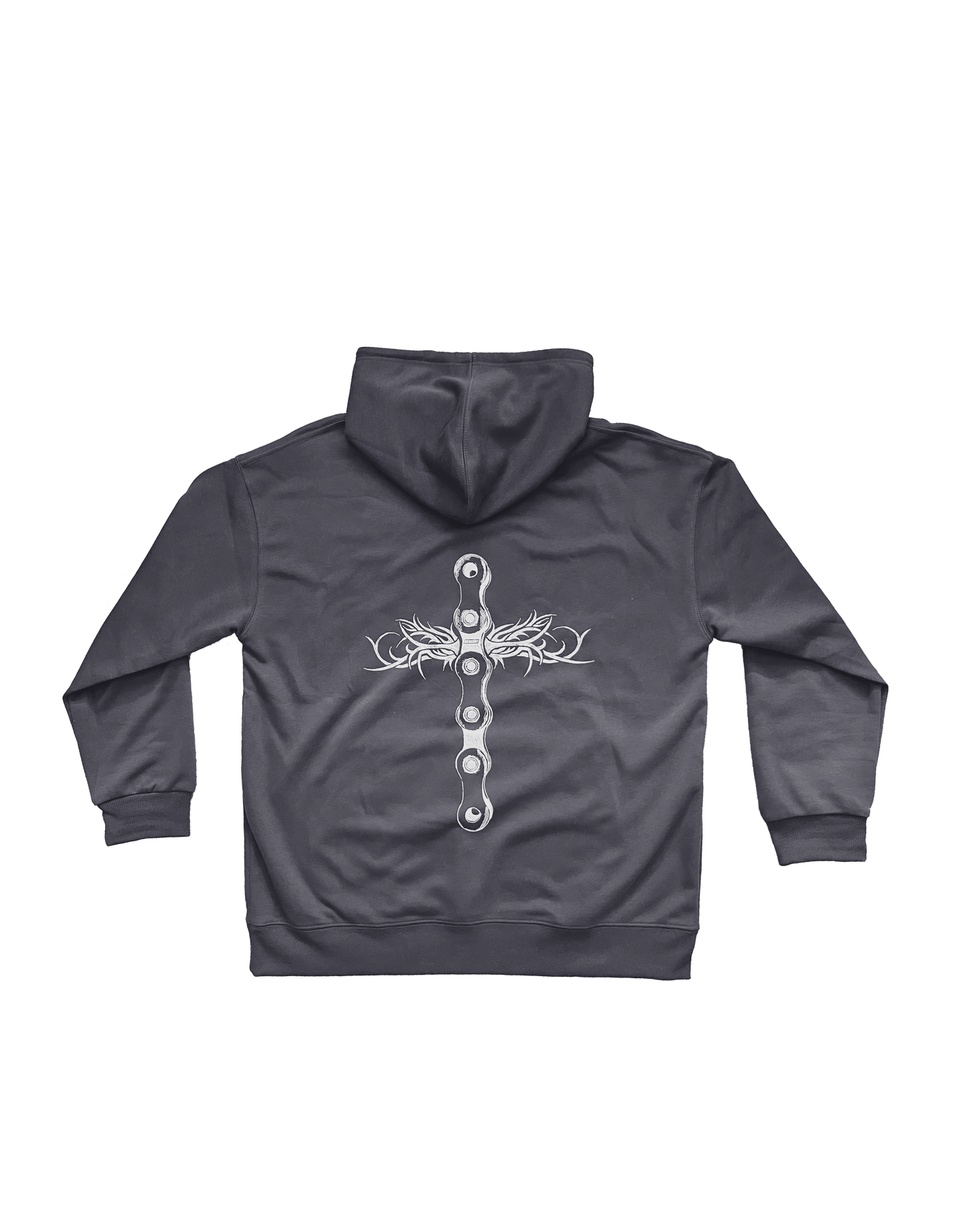 Lightweight Chaincross Gray Hoodie