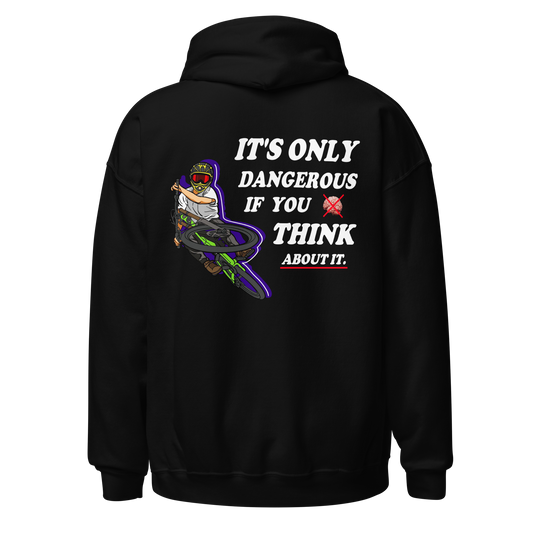 Don't think Hoodie Black